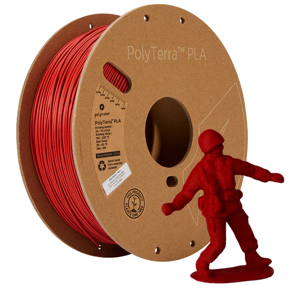 3D Printing Solutions > 3D Printer Store > PolyTerra PLA Lava Red Matte  Australia